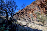 Barrarana Gorge West with Silhouette