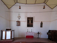 Interior of the chapel